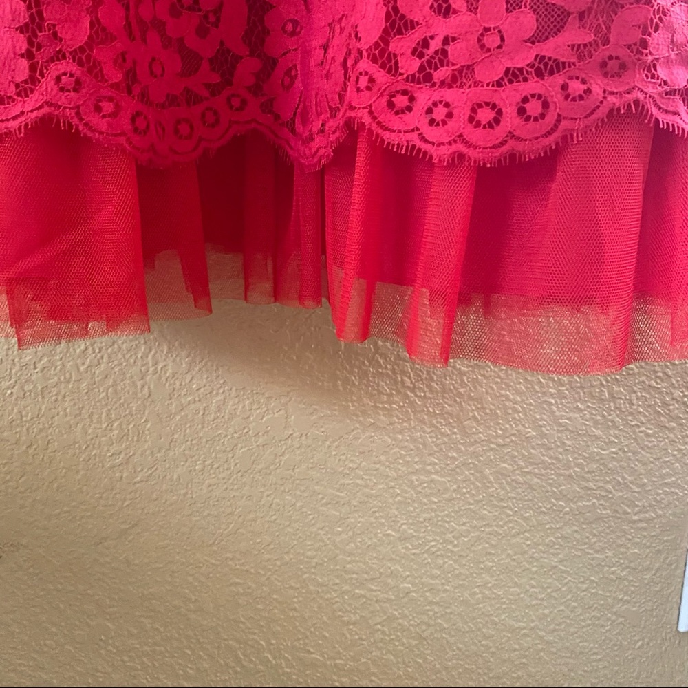 Rare Editions girls lace and tule party dress EUC - Picture 4 of 7